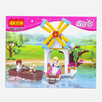 Cogo 176 Pcs Blocks For Girls