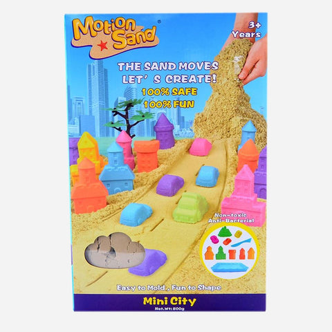 Motion Sand Mini City 800 G Sand Playset For Kids