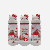 Hello Kitty Feeding Bottle 14oz Wide Neck With Silicone Nipple 3Pieces/Pack