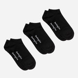 Burlington Casual Ankle Socks Cottok Black 3In1