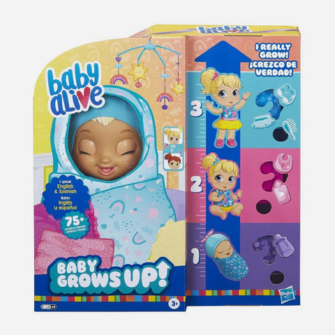 Baby Alive Baby Grows Up Doll For Kids