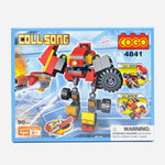 Cogo Coll Song 90 Pcs Red Blocks For Kids