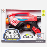 Space Patrol Weapon With Light And Sound (Red) Toy For Kids