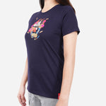 DISNEY Go Local: Mickey Dancing Festival Tee in Navy Blue