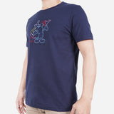 Disney Mickey Emboss Embroidery Tee