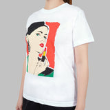 URBAN Lipstick Girl Tee in White