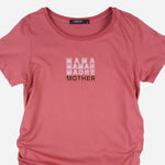 SM Woman Maternal Statement Tee Ruching Style