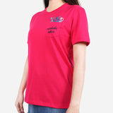 URBAN Merbabe Vibes Tee with Pocket in Fuchsia