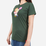 DISNEY Go Local: Mickey Summer Dessert Tee in Olive Green