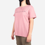 SM Woman Casual Statement Tees Push Your Limits