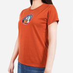 URBAN Sisters in Science Tee in Red Orange