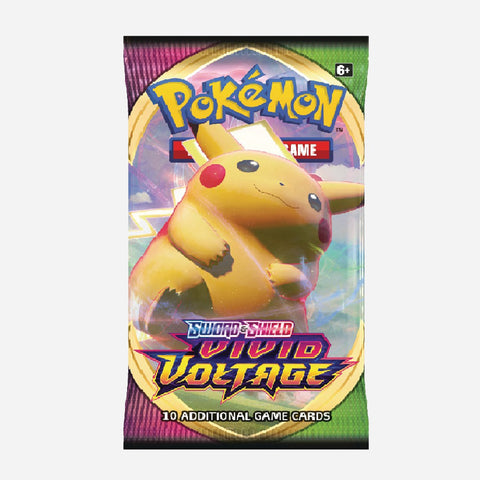 Pokemon Tgc Sword & Shield Vivid Voltage Booster Pack 2