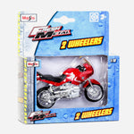 Maisto Fresh Metal 2 Wheelers Bmw (Red With Black) Motorcycle Toy For Boys