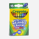 Crayola Ultra Clean Washable Crayons Color Max 16Pcs For Kids