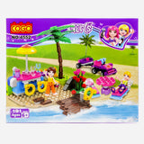 Cogo 4552 191 Pcs Blocks For Girls