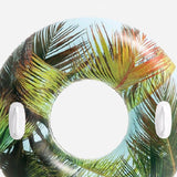 Intex Lush Tropical Tube Swim Ring 38 Inch Palm Trees Design