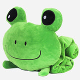 Frog Pillow Blanket For Kids