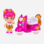 Kindi Kids Minis S1 Mini Vehicle - Lippy Lulu'S Scooter Toy For Girls