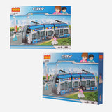 Cogo City Bus Rapid Transit 545 Pieces Building Blocks For Kids