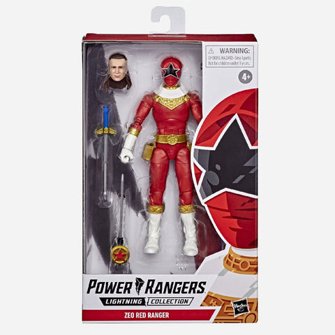 Power Rangers Lightning Collection Zeo Red Ranger Action Figure For Boys