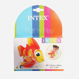 Intex Puff N Play Soft Goldfish 9 5 X 9 5 Inch Water Toy