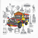 Halu Halo Jeepney Monument Graphic Tee