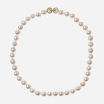 Glynyz High Quality Pearl Necklace White