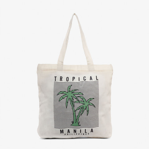 Kultura Tropical Lines Tote Bag