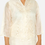 Raffaella Cocoon Barong with Embroidery