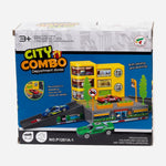 City Combo Department Stores Vehicle Playset For Kids