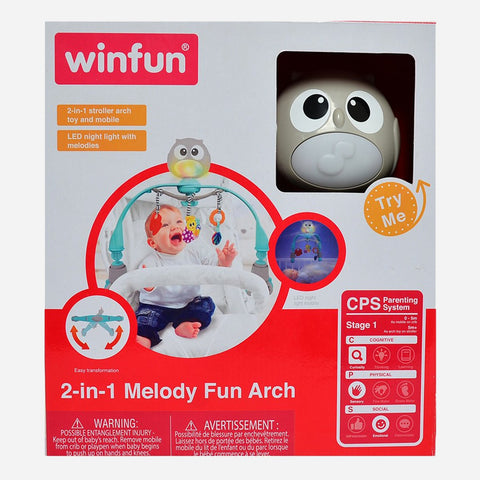 Winfun 2 In 1 Melody Fun Arch For Babies