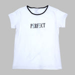 Smartbuy Ladies' White Tees in Perfect Print