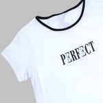 Smartbuy Ladies' White Tees in Perfect Print