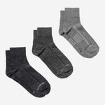 Biofresh Men's Casual Ankle Socks Cotton Spandex Asstd