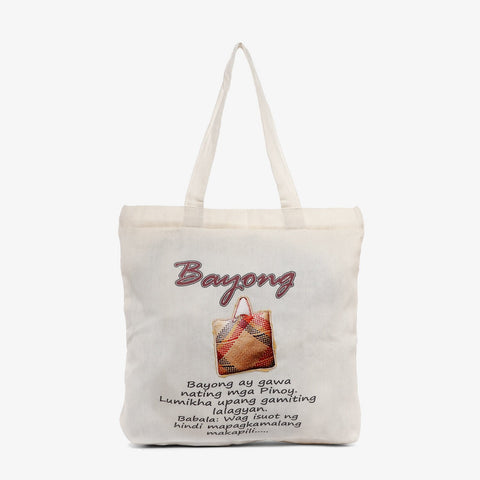 Kultura Bayong Patch Tote Bag