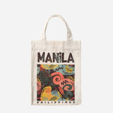 Kultura Manila Tropical Festive Canvas Baon Bag