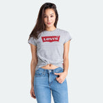 Levi's Slim Crew Neck Tee Core Batwing Smokestack