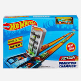 Hot Wheels Championship Trackset - Dragstrip Toy For Boys