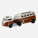 Hot Wheels Track Trucks Volkswagen Hauler Brown Toy For Boys