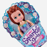 Sparkle Girlz Mini Super Sparkly In A Cupcake Mermaid (Violet) Toy For Girls