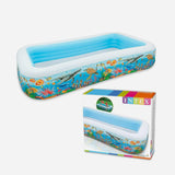 Intex 120 x 72 x 22 inches Swim Center Family Pool Tropical