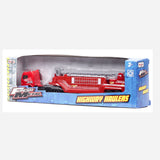 Maisto Fresh Metal Highway Haulers Red With Ladder Vehicle Toy For Boys