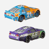 Disney Pixar Cars Die Cast 2 Pack Speedy Comet And Parker Brakeston Toy For Boys