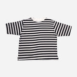 Smartbuy Ladies' Oversized Crop Top in Stripes