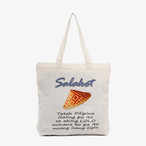 Kultura Salakot Patch Tote Bag