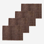 Tahanan by Kultura Raffia Placemat Set of 4 Natural Brown