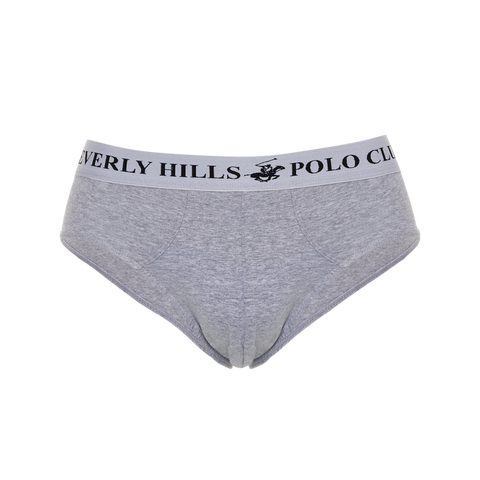 Beverly Hills Polo Club 3 Pack Brief Gray