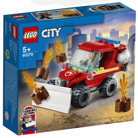 Lego R City 60279 Fire Hazard Truck Age 5 Building Blocks 2021 87Pcs