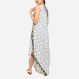 Tropiko Umbrella Dress With Paisley Print