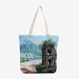 Kultura Mayon Volcano Tote Bag